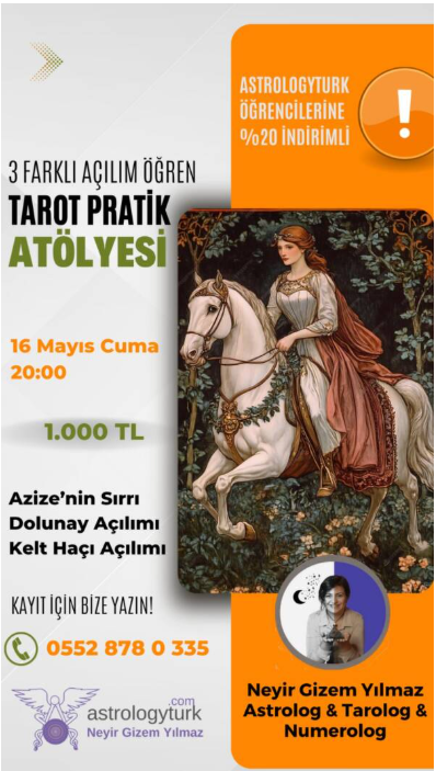 Klasik Tarot Atölyesi (17 Mayıs 2025)