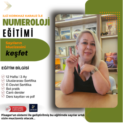 Numeroloji Eğitimi – 12 Kasım Salı (Temel ve Orta Seviye)
