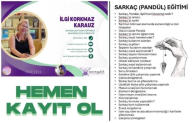 Sarkaç (Pandül) Eğitimi 30 Ekim – 1 Kasım 2025